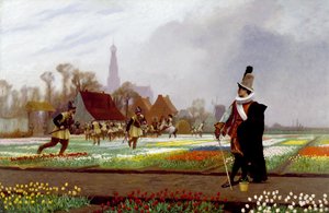 チューリップフォリー 作： Jean Leon Gerome